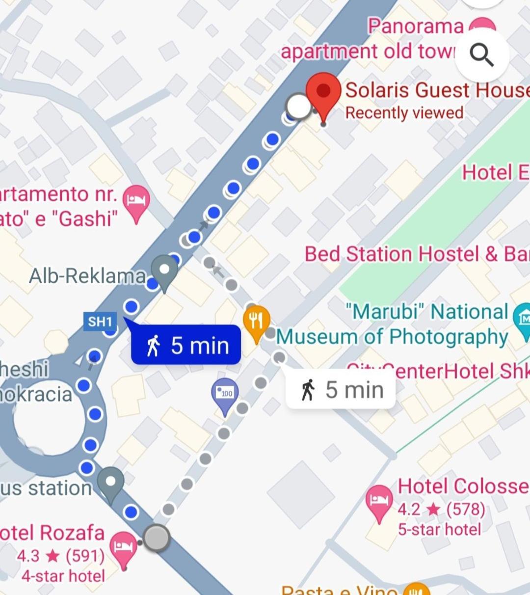 Solaris Guest House Shkodër Екстериор снимка